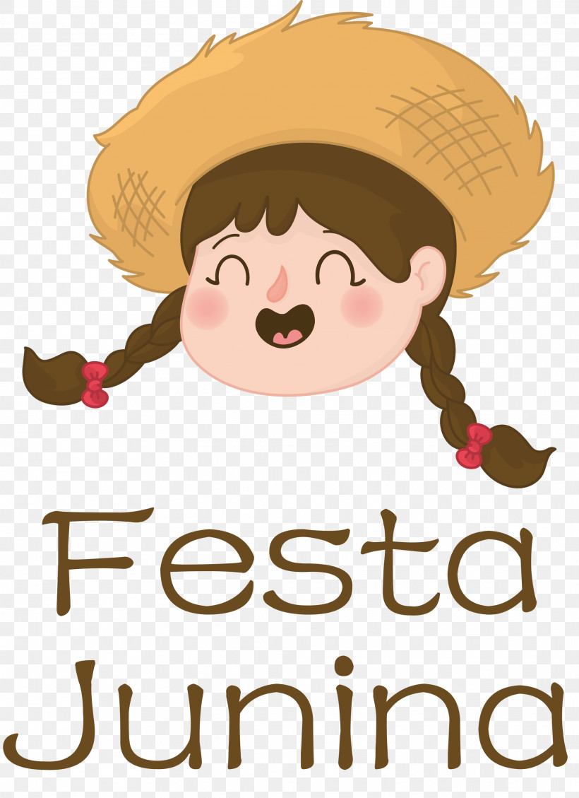 Festa Junina June Festival Brazilian Harvest Festival, PNG, 2177x3000px, Festa Junina, Behavior, Cartoon, Character, Happiness Download Free