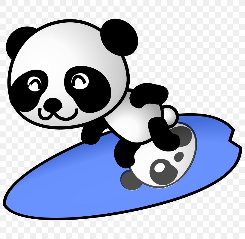 Giant Panda Bear Red Panda Clip Art, PNG, 800x800px, Giant Panda, Artwork, Bear, Black And White, Christmas Download Free