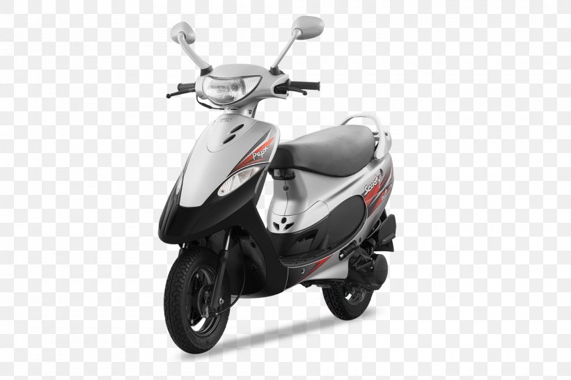 Scooter TVS Scooty Car Motorcycle TVS Motor Company, PNG, 2000x1334px, Scooter, Aircooled Engine, Car, Color, Continuously Variable Transmission Download Free