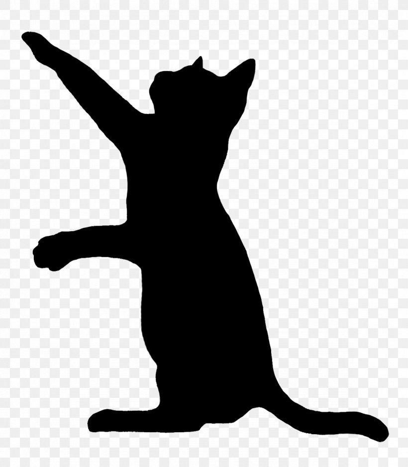 Cat Small To Medium-sized Cats Silhouette Tail Black Cat, PNG, 1181x1353px, Cat, Black Cat, Blackandwhite, Silhouette, Small To Mediumsized Cats Download Free