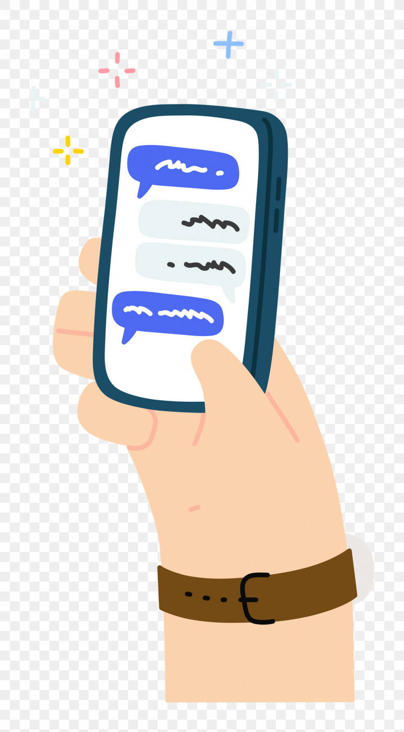 Chatting Chat Phone, PNG, 1380x2500px, Chatting, Cartoon, Chat, Electronic Machine, Hand Download Free
