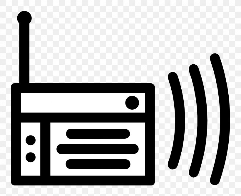 Internet Radio Broadcasting, PNG, 2000x1627px, Radio, Aerials, All India Radio, Area, Black And White Download Free