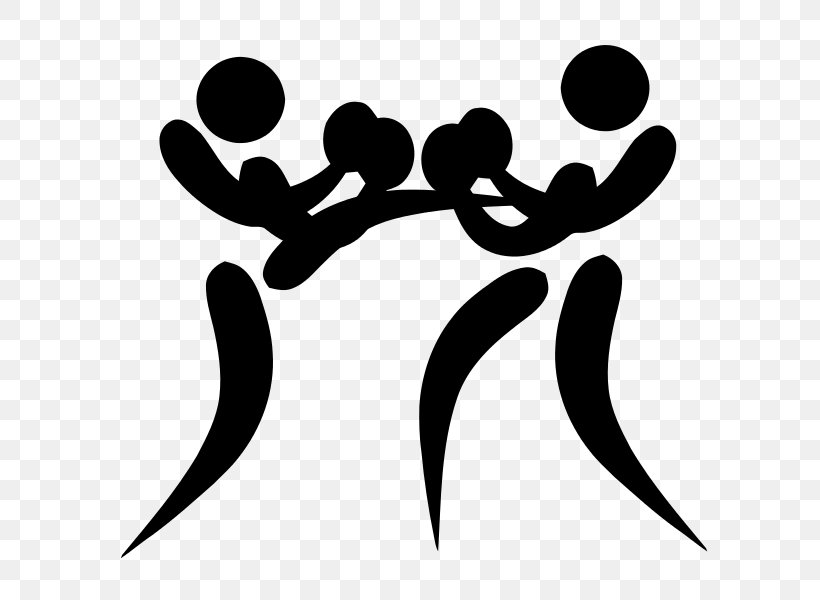 Kickboxing Sport Mixed Martial Arts Pictogram, PNG, 600x600px, Kickboxing, Black, Black And White, Boxing, Capoeira Download Free