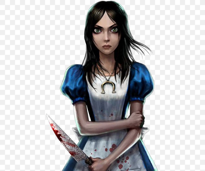 Alice Liddell Alice: Madness Returns American McGee's Alice Alice's Adventures In Wonderland Alice In Wonderland, PNG, 456x685px, Watercolor, Cartoon, Flower, Frame, Heart Download Free