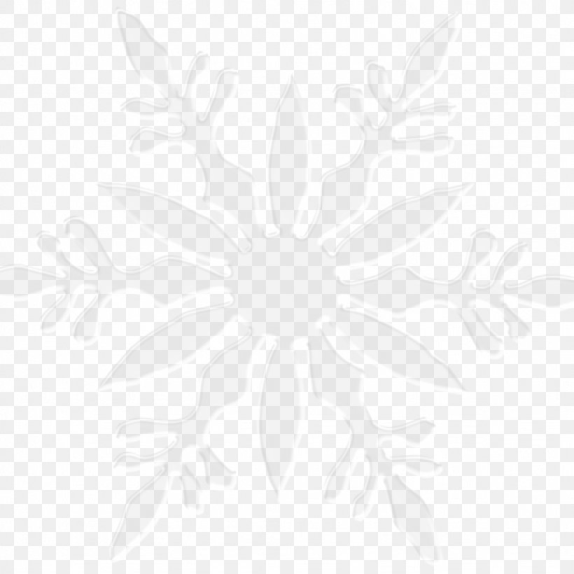 Clip Art Snowflake Image Light, PNG, 1024x1024px, Snowflake, Black And White, Blue, Color, Diffuse Reflection Download Free