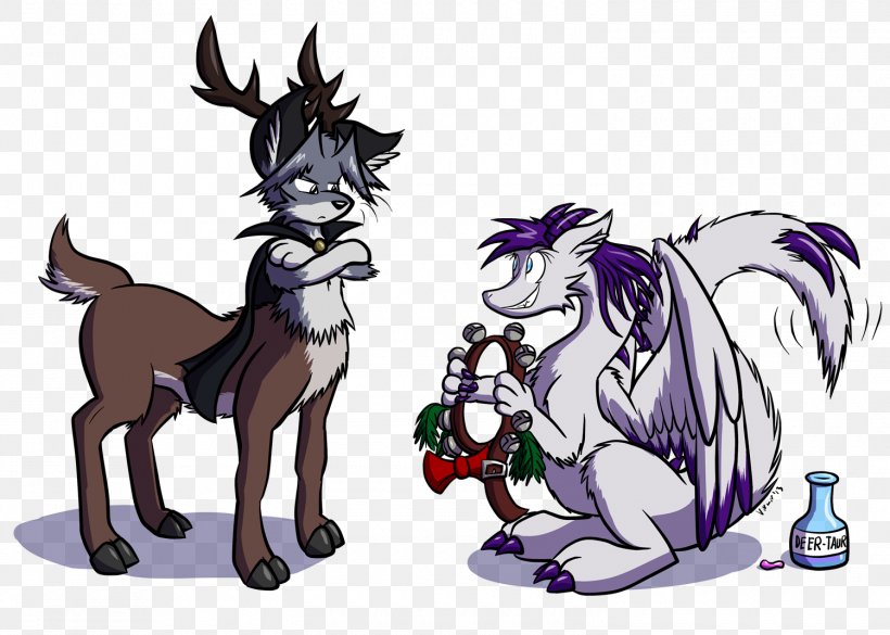 Pony Reindeer Cattle Pack Animal Art, PNG, 1500x1071px, Pony, Art, Bull, Canidae, Carnivoran Download Free