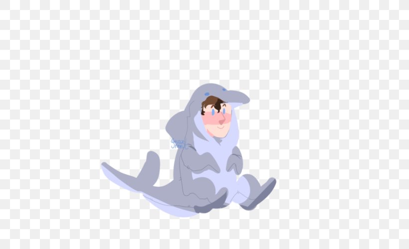 Marine Mammal Dolphin Be More Chill Bean Friend Animal, PNG, 500x500px, Marine Mammal, Animal, Be More Chill, Cartoon, Character Download Free