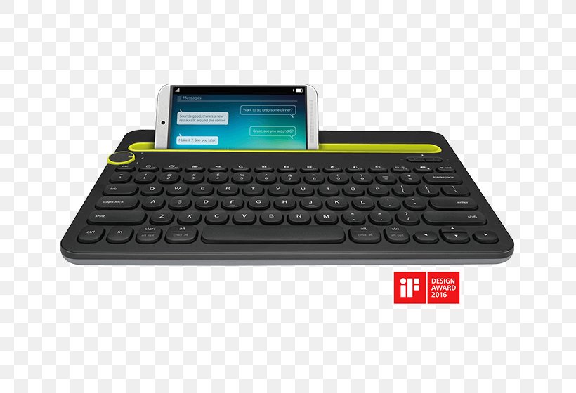 Computer Keyboard Handheld Devices Tablet Computers Bluetooth Logitech, PNG, 652x560px, Computer Keyboard, Android, Bluetooth, Communication Device, Computer Download Free