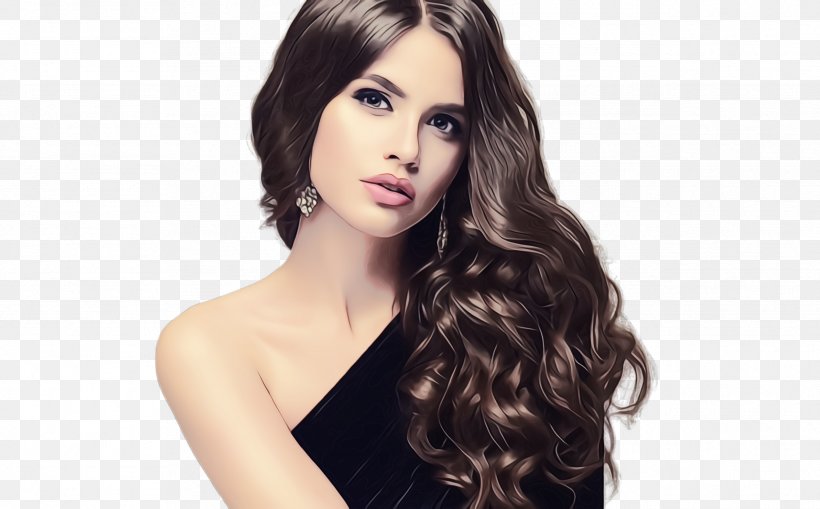 Hair Hairstyle Face Long Hair Clothing, PNG, 2536x1576px, Watercolor, Blond, Brown Hair, Chin, Clothing Download Free