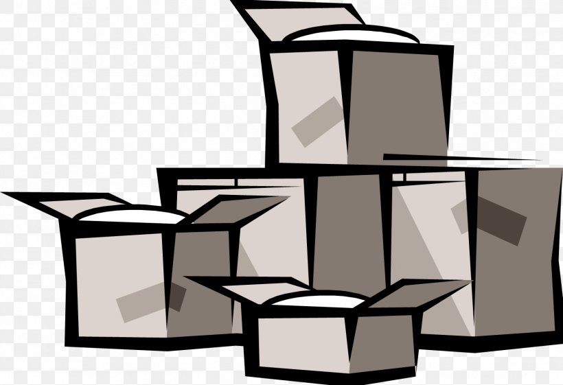Paper Box Transport Recycling Clip Art, PNG, 1526x1045px, Paper, Black And White, Box, Cardboard Box, Cargo Download Free