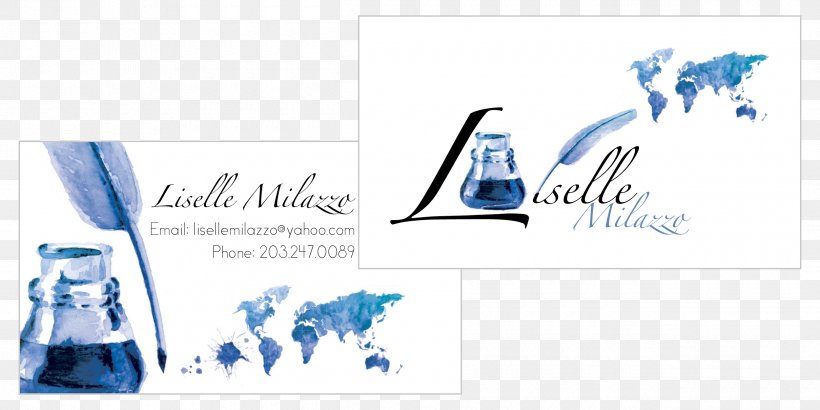 Logo Brand Water, PNG, 2500x1250px, Logo, Blue, Brand, Calligraphy, Perfume Download Free