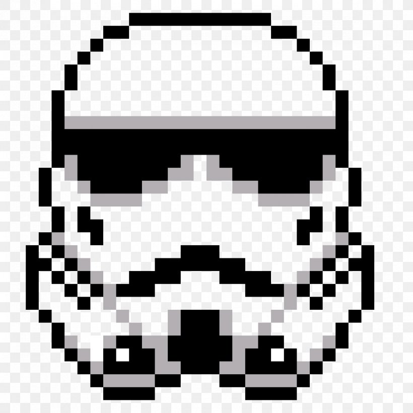 Stormtrooper Pixel Art Vector Graphics Image, PNG, 1184x1184px, Watercolor, Cartoon, Flower, Frame, Heart Download Free