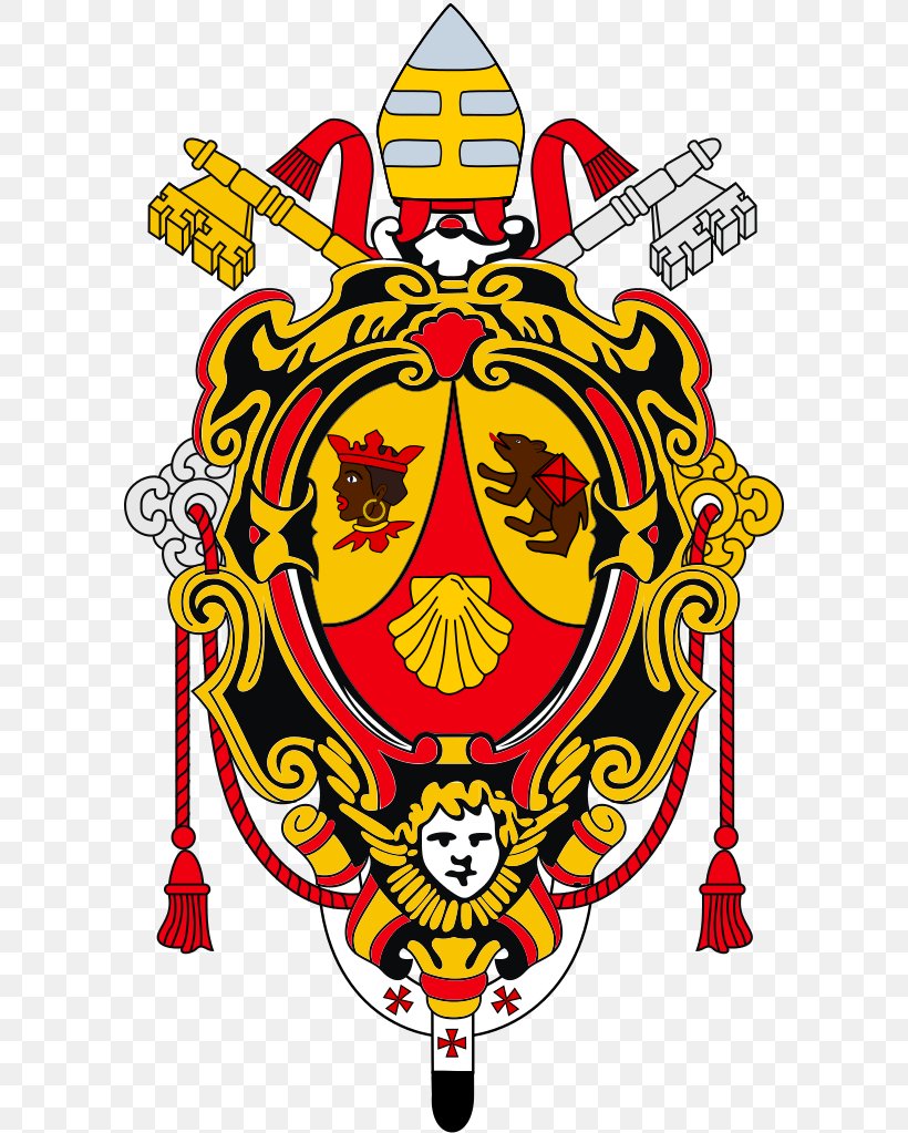 Vatican City Coat Of Arms Of Pope Benedict XVI Papal Coats Of Arms Coat Of Arms Of Pope Francis, PNG, 596x1023px, Vatican City, Art, Coat Of Arms, Coat Of Arms Of Pope Benedict Xvi, Coat Of Arms Of Pope Francis Download Free