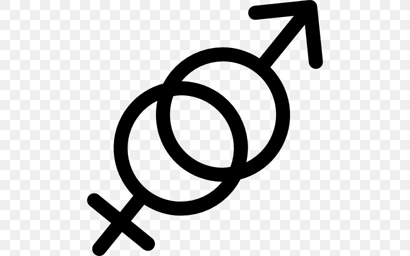 Gender Symbol Third Gender Female, PNG, 512x512px, Gender Symbol, Area, Black And White, Female, Feminism Download Free