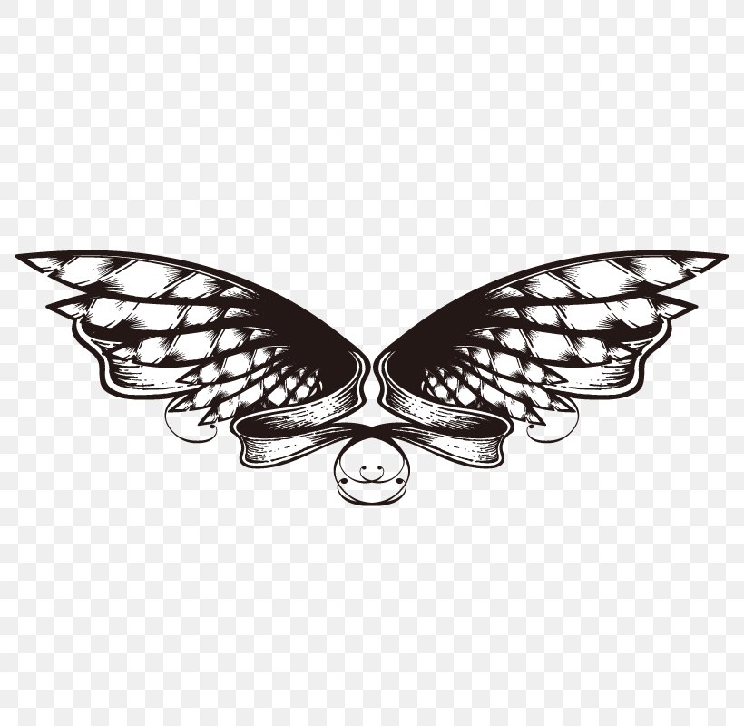 Butterfly, PNG, 800x800px, Butterfly, Black And White, Element, Insect, Invertebrate Download Free