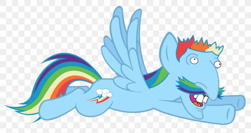 Nigel Thornberry Rainbow Dash My Little Pony: Friendship Is Magic Fandom, PNG, 2696x1433px, Watercolor, Cartoon, Flower, Frame, Heart Download Free