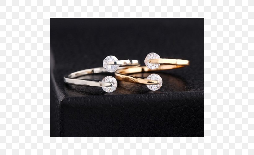 Ring Bezel Crystal Silver Gold, PNG, 500x500px, Ring, Alloy, Bezel, Body Jewellery, Body Jewelry Download Free