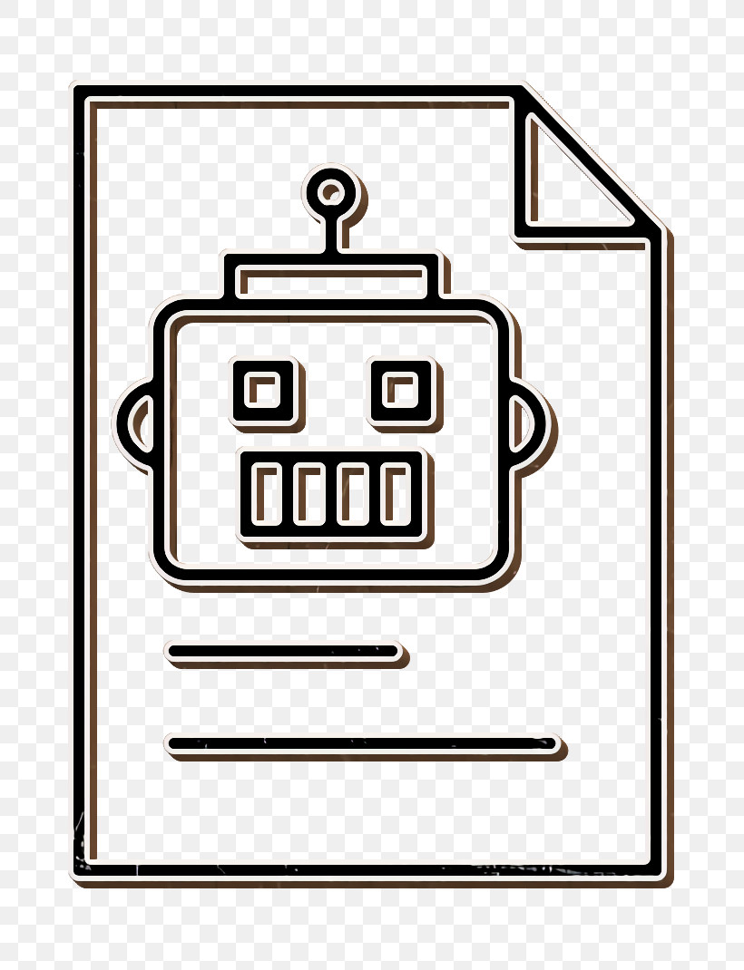 Robots Icon Document Icon Robot Icon, PNG, 802x1070px, Robots Icon, Document Icon, Line, Rectangle, Robot Icon Download Free