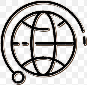 Worldwide Icon Location Outlined Icon Global Icon PNG