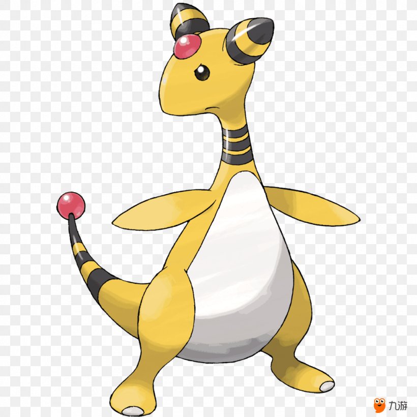 Ampharos Mareep Flaaffy Video Games Chikorita, PNG, 1024x1024px, Ampharos, Animal Figure, Animated Cartoon, Animation, Cartoon Download Free