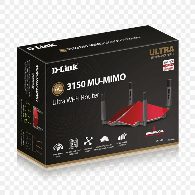 D-Link AC3150 Wireless Router D-Link DCS 7413 Full HD Day & Night Outdoor Network Camera, PNG, 936x936px, Dlink, Dlink Ac3150, Electronic Device, Electronics, Electronics Accessory Download Free