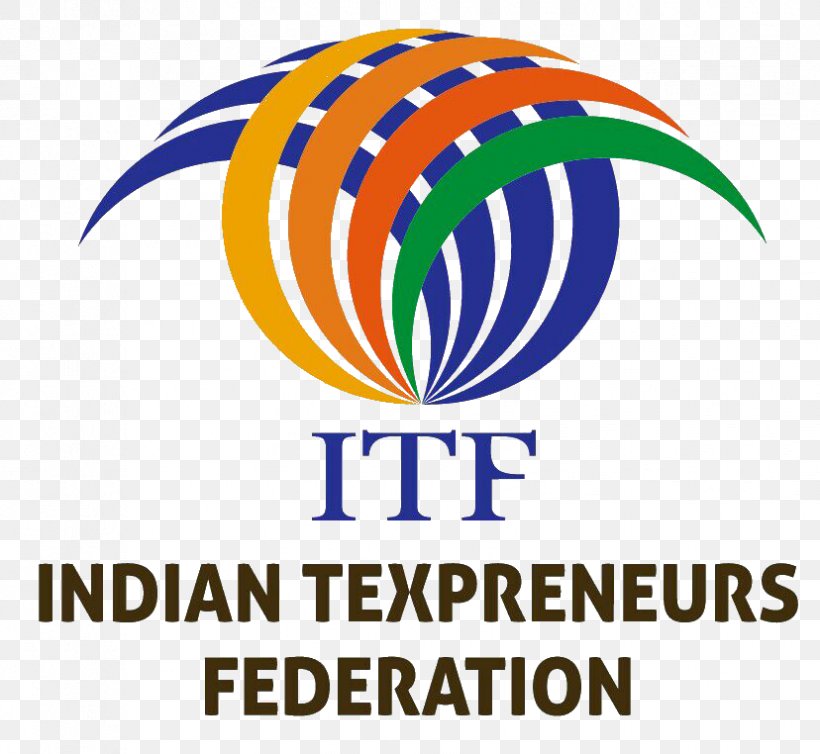 Indian Texpreneurs Federation International Tennis Federation Prime Minister's Office Textile Brand, PNG, 828x762px, International Tennis Federation, Area, Brand, India, Logo Download Free