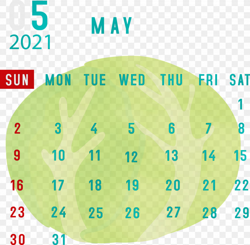 Aqua M Green Font Line Meter, PNG, 3000x2939px, May 2021 Printable Calendar, Aqua M, Geometry, Green, Line Download Free