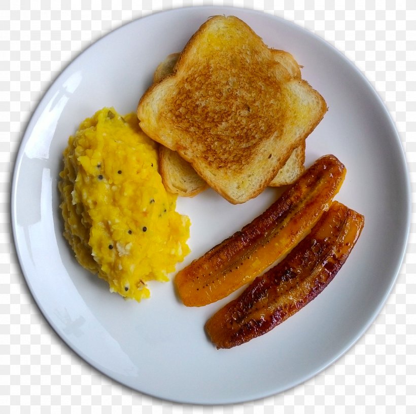 Dish Full Breakfast Recipe Food, PNG, 1600x1595px, Dish, Banana, Breakfast, Butter, Cooking Download Free