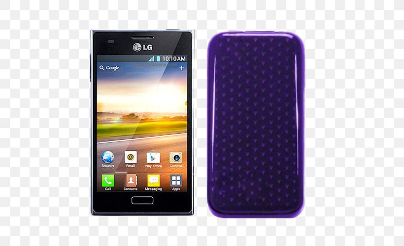 LG Optimus L5 II LG Optimus L9 LG Optimus L3 LG Electronics Android, PNG, 500x500px, Lg Optimus L9, Android, Android Ice Cream Sandwich, Case, Cellular Network Download Free