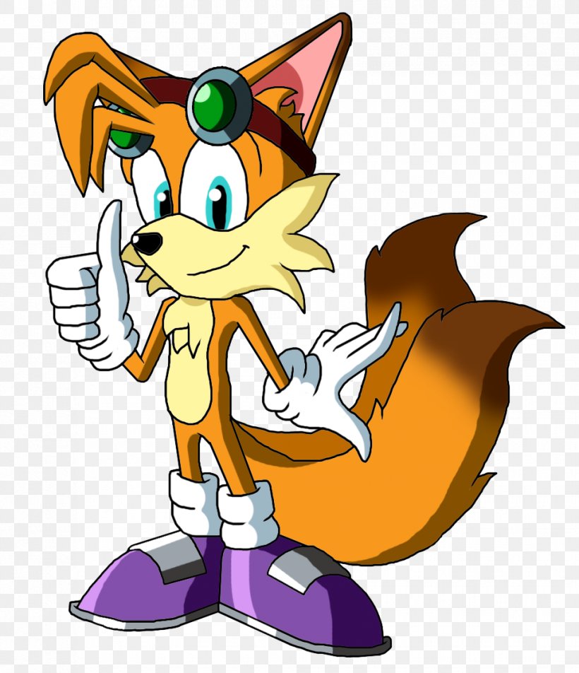 Tails Sonic & Knuckles Knuckles The Echidna Princess Sally Acorn Character, PNG, 968x1124px, Tails, Art, Artwork, Carnivoran, Cartoon Download Free