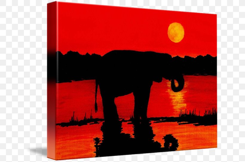 Silhouette Art Canvas Print Painting, PNG, 650x543px, Silhouette, African American, Art, Canvas, Canvas Print Download Free