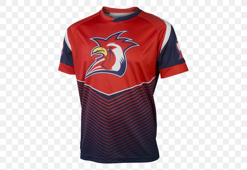Sports Fan Jersey T-shirt Sydney Roosters National Rugby League Sleeve, PNG, 475x564px, Sports Fan Jersey, Active Shirt, Clothing, Dvd, Jersey Download Free
