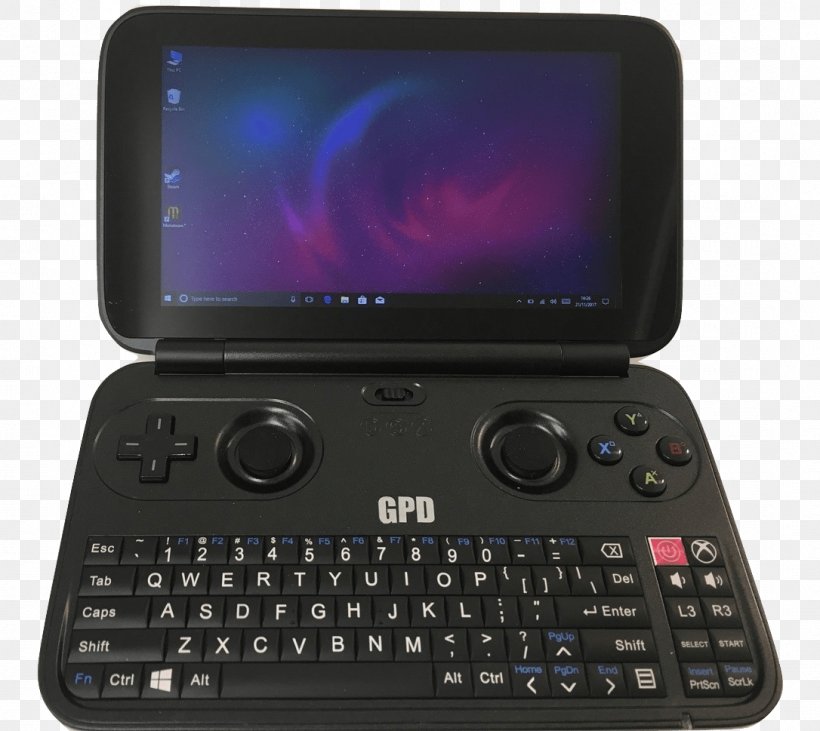 GPD WIN X7-Z8750 GPD XD Laptop Handheld Devices, PNG, 1086x969px, Gpd Win, Display Device, Electronic Device, Electronics, Electronics Accessory Download Free