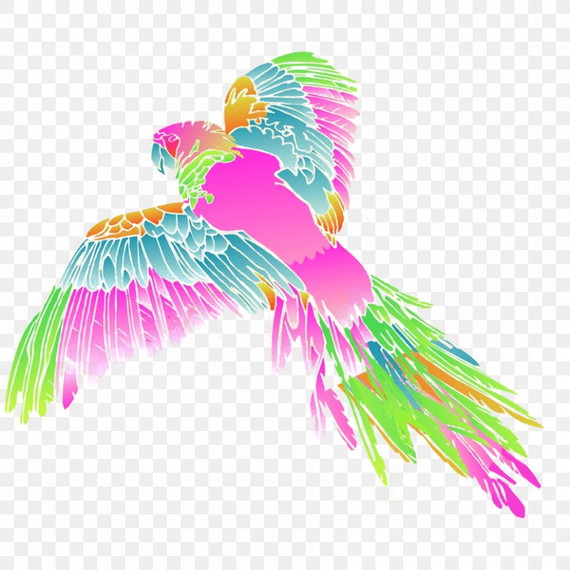 Parrot Feather Paper Wedding Dress, PNG, 850x850px, Parrot, Beak, Bird, Common Pet Parakeet, Dress Download Free