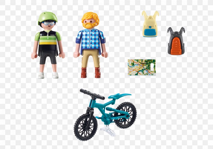 Playmobil Hiking Backpack Bicycle Cycling, PNG, 2000x1400px, Playmobil, Backpack, Bicycle, Bicycle Accessory, Bicycle Helmets Download Free