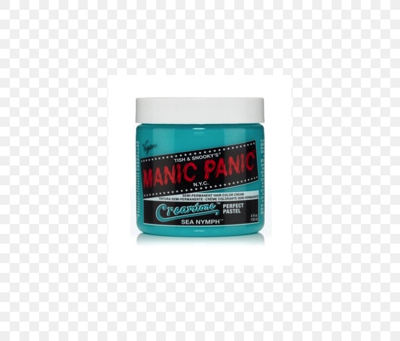 Hair Coloring Manic Panic Human Hair Color Pastel, PNG, 700x700px, Hair Coloring, Blue, Color, Cream, Dye Download Free