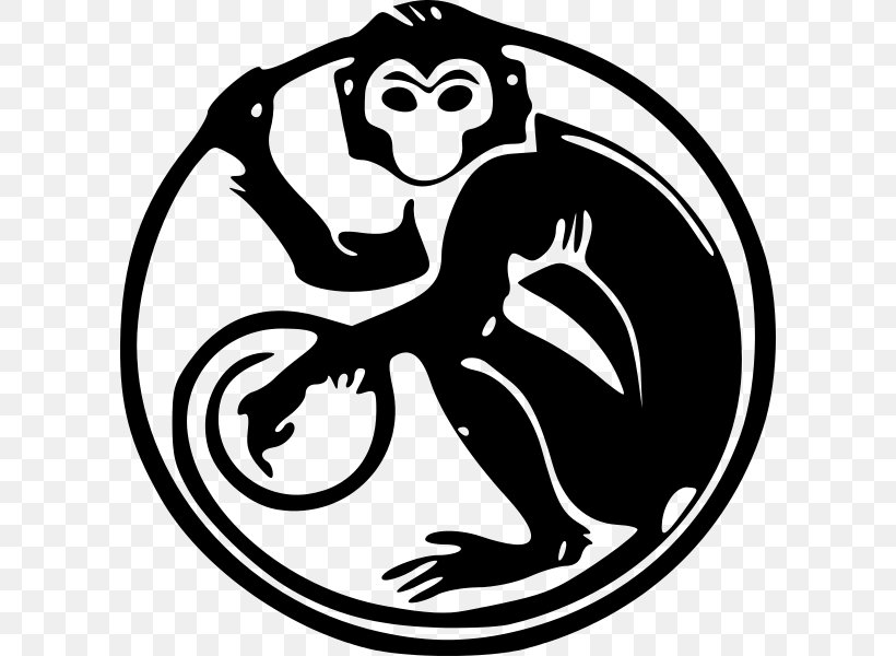 Monkey Chinese Zodiac Chinese New Year Astrological Sign, PNG, 600x600px, Monkey, Art, Artwork, Astrological Sign, Astrology Download Free