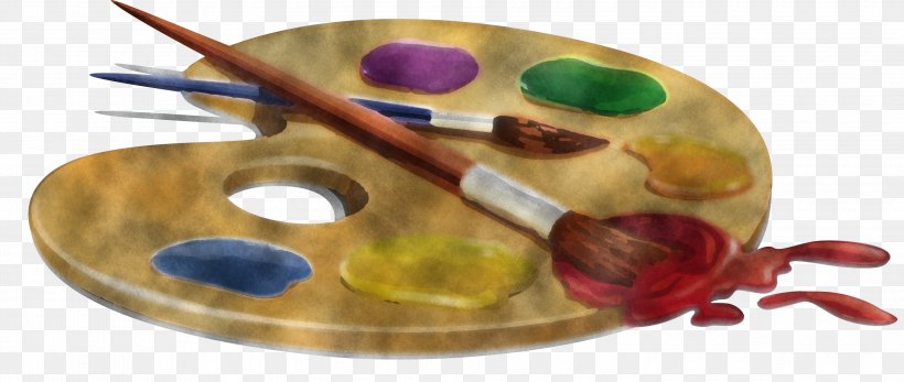 Palette Painting Watercolor Paint Paint Plate, PNG, 3000x1270px, Palette, Paint, Painting, Plate, Still Life Download Free
