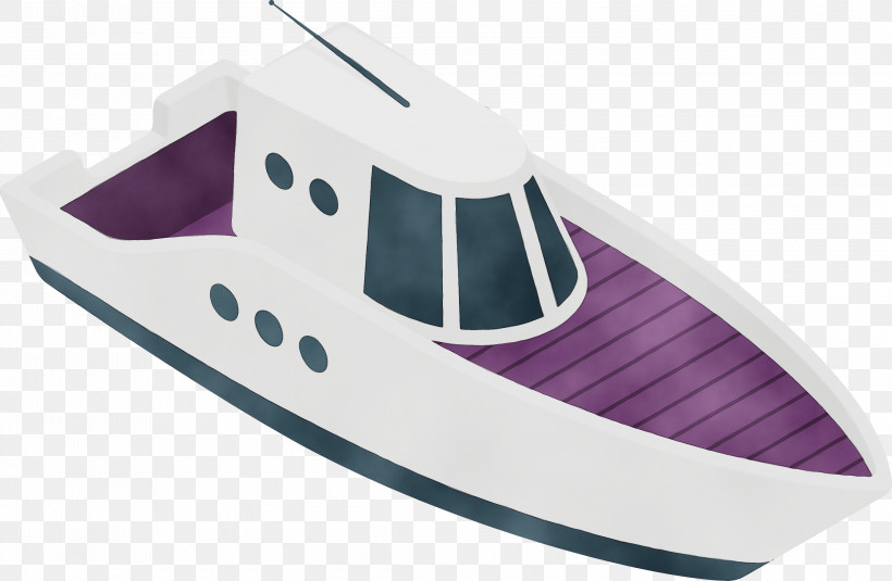 Yacht Naval Architecture 08854 Purple Architecture, PNG, 3000x1959px, Watercolor, Architecture, Naval Architecture, Paint, Purple Download Free