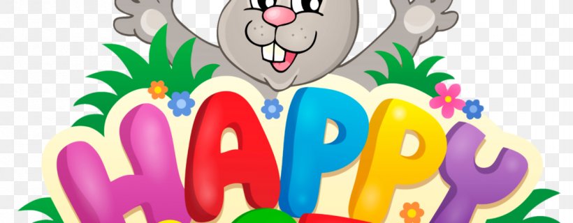 Easter Bunny Easter Egg Clip Art, PNG, 1140x445px, Watercolor, Cartoon, Flower, Frame, Heart Download Free