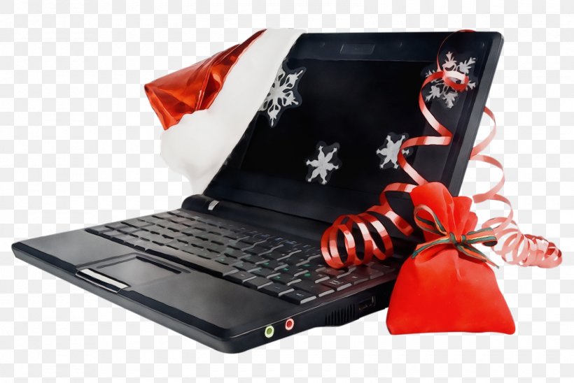 Laptop Netbook Red Technology Personal Computer, PNG, 1600x1070px, Christmas Ornaments, Christmas, Christmas Decoration, Computer, Laptop Download Free
