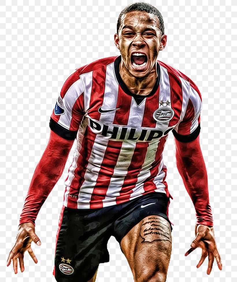 Memphis Depay Soccer Player PSV Eindhoven Football Player Netherlands National Football Team, PNG, 798x976px, Memphis Depay, Facial Hair, Football, Football Player, Jersey Download Free