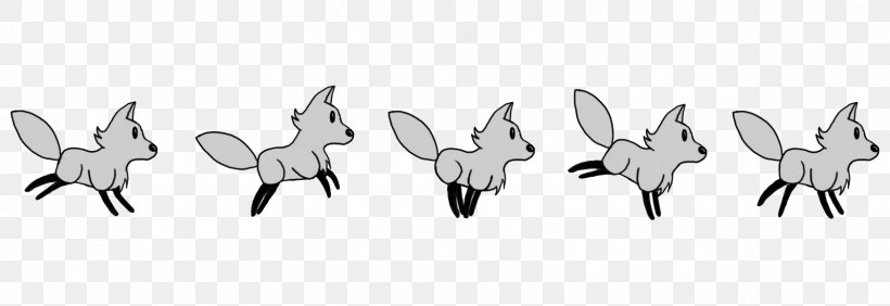 Walk Cycle Animated Film Walking Canidae, PNG, 1600x552px, 2d Computer Graphics, Walk Cycle, Animated Film, Beccles, Black And White Download Free