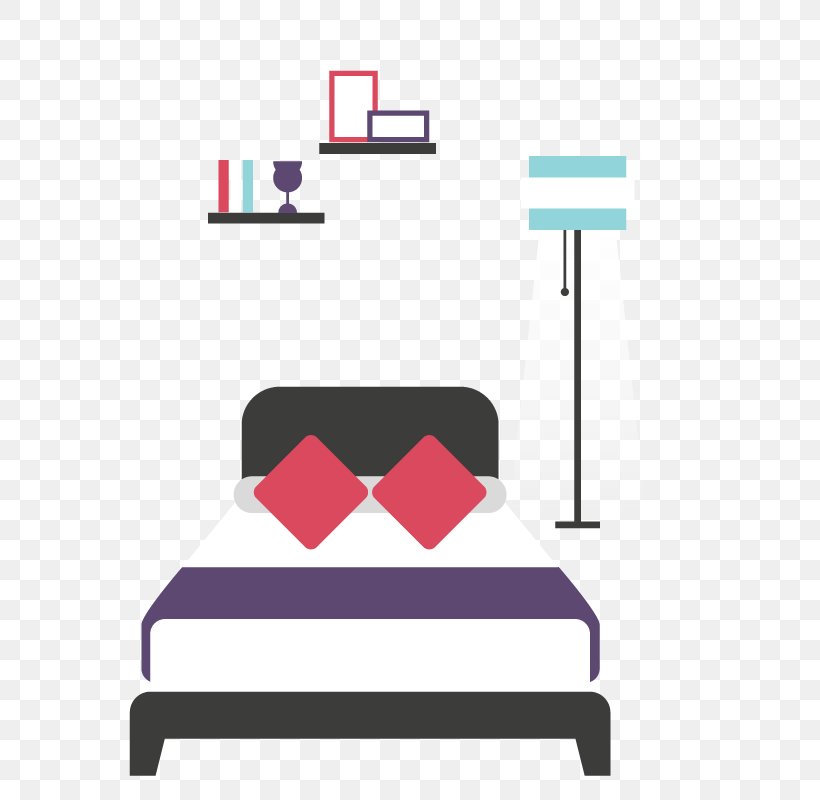 Bed Euclidean Vector, PNG, 800x800px, Bed, Bedroom, Bedroom Furniture, Chair, Furniture Download Free