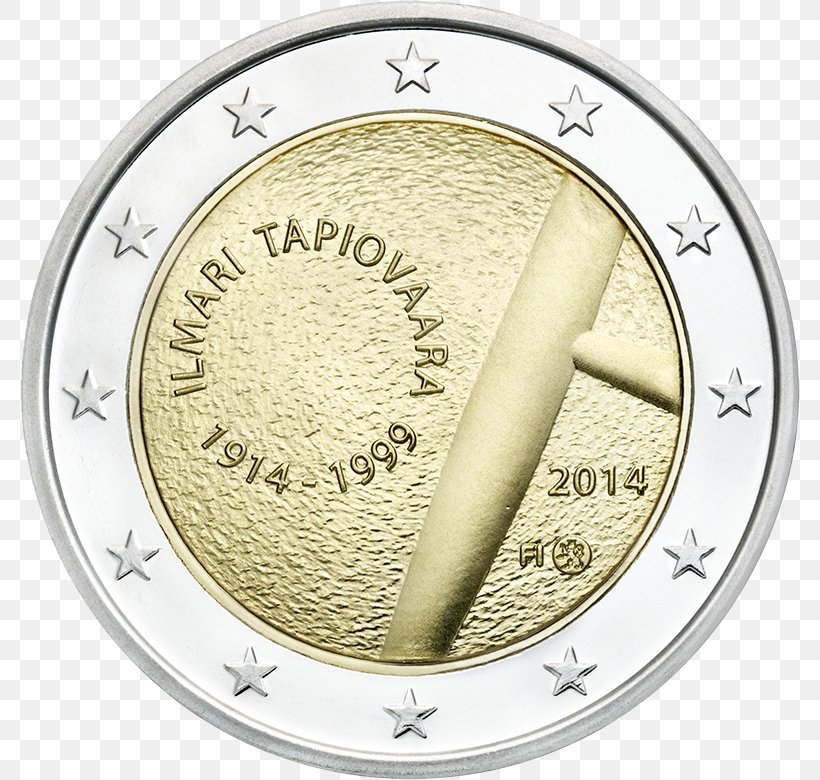 Finland 2 Euro Commemorative Coins 2 Euro Coin Euro Coins, PNG, 780x780px, 1 Euro Coin, 2 Euro Coin, 2 Euro Commemorative Coins, Finland, Coin Download Free