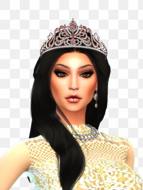Miss Agatha Hannigan - Headpiece Fashion Tiara Pink Diamond PNG
