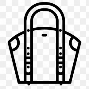 Woman Bag - Padlock Symbol Line Clip Art PNG