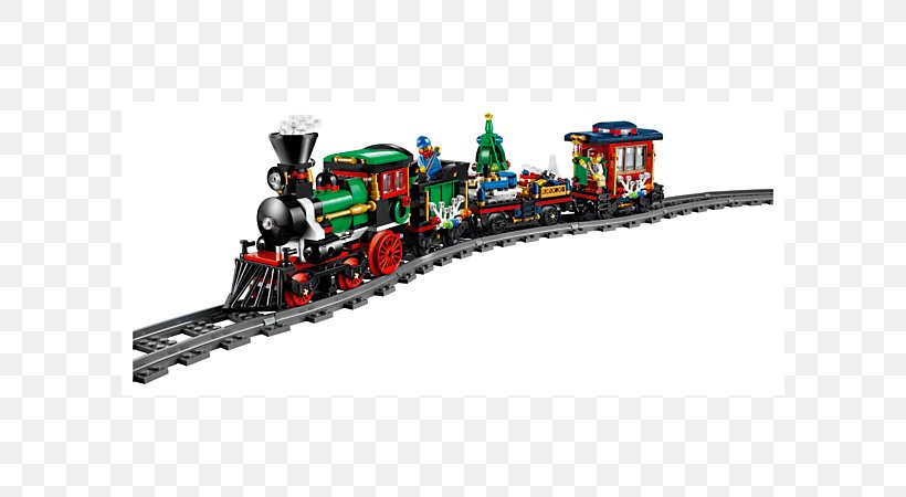 LEGO 10254 Creator Winter Holiday Train Toy Block Lego Trains, PNG, 600x450px, Train, Lego, Lego City, Lego Creator, Lego Minifigure Download Free