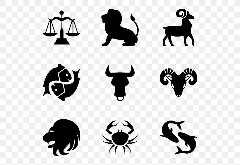 Zodiac, PNG, 600x564px, Emoticon, Black, Black And White, Carnivoran, Cat Download Free