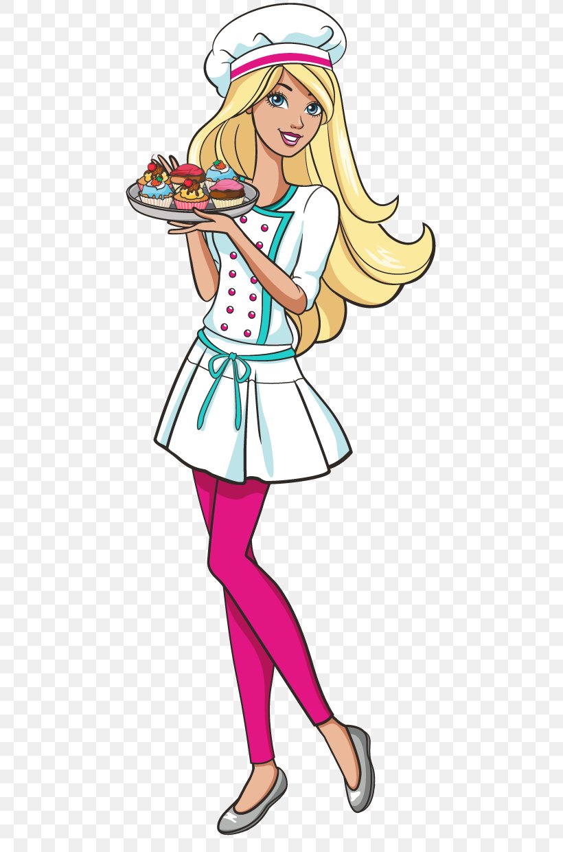 Cakes And Cupcakes Barbie Clip Art, PNG, 472x1240px, Watercolor, Cartoon, Flower, Frame, Heart Download Free
